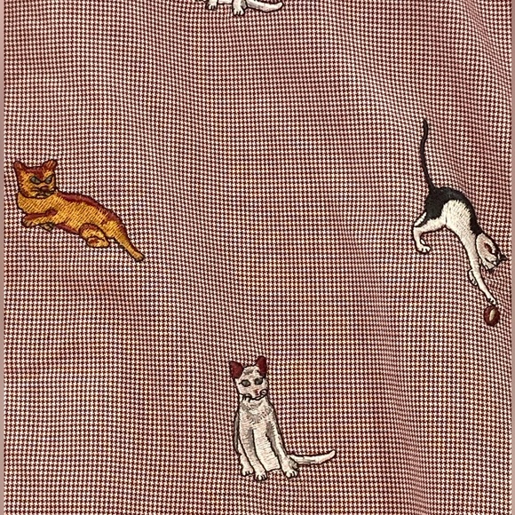 Vintage Teddi Petite Cat Shirt Size Small - Picture 6 of 6